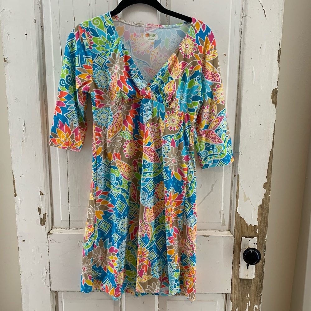 Spunk Wear Floral Swim Dress